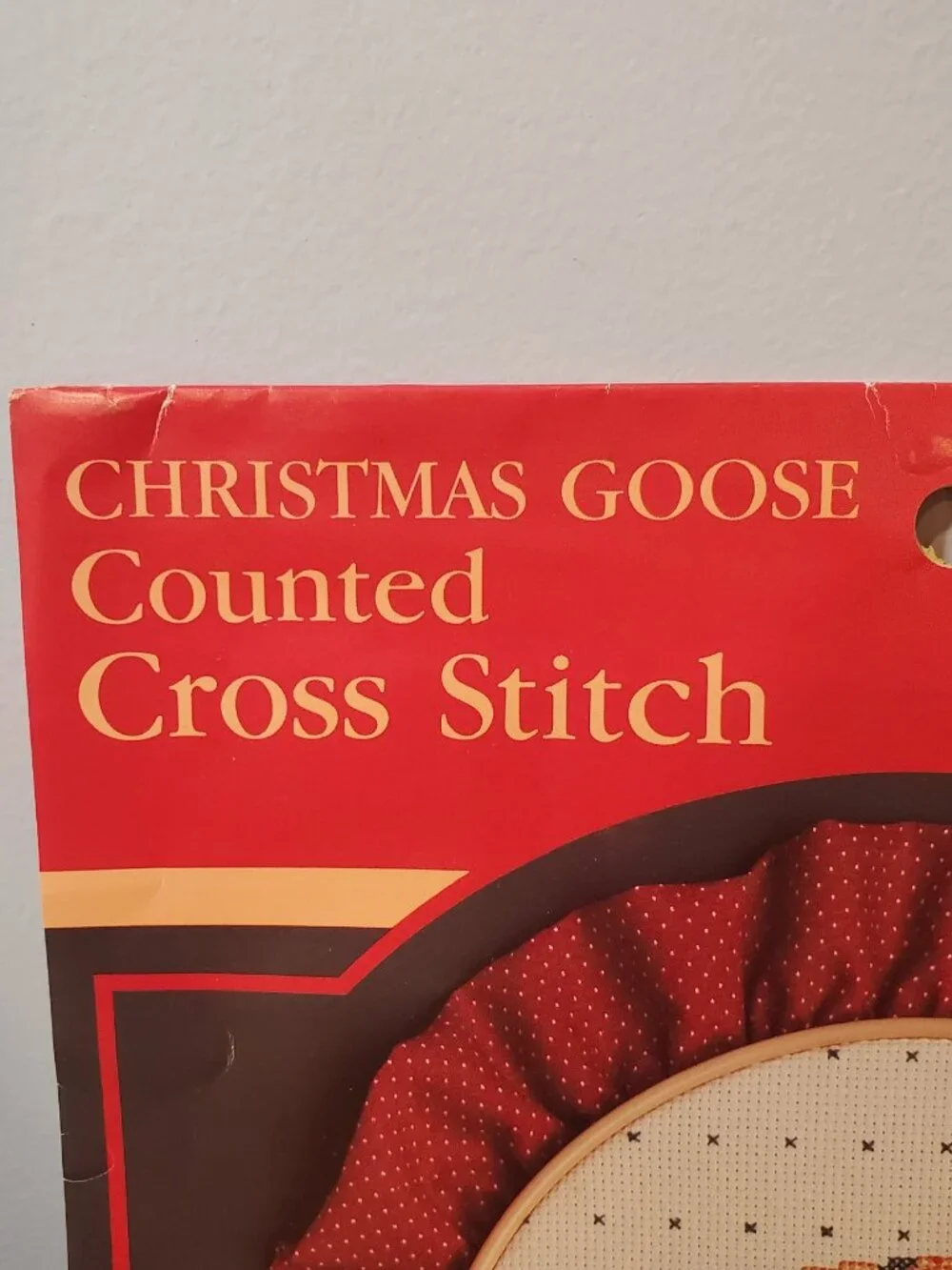 Christmas Goose Counted Cross Stitch Kit 7